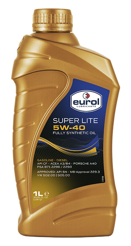 EUROL Super Lite 5W-40 A3/B4 1 lt