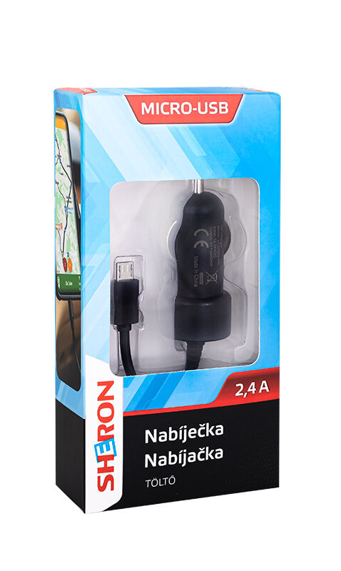 SHERON Nabíječka micro-USB 2,4  A