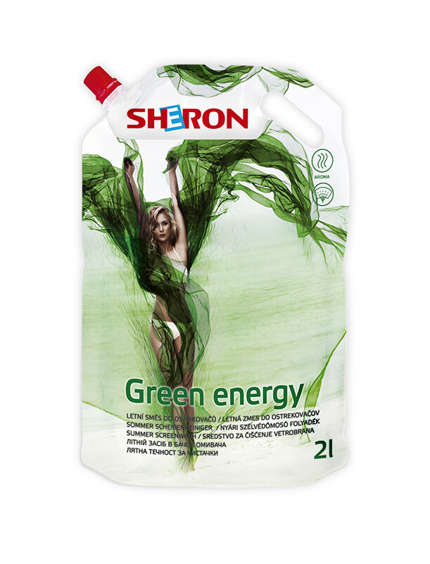 SHERON Letný ostrekovač Softpack 2 lt Green Energy