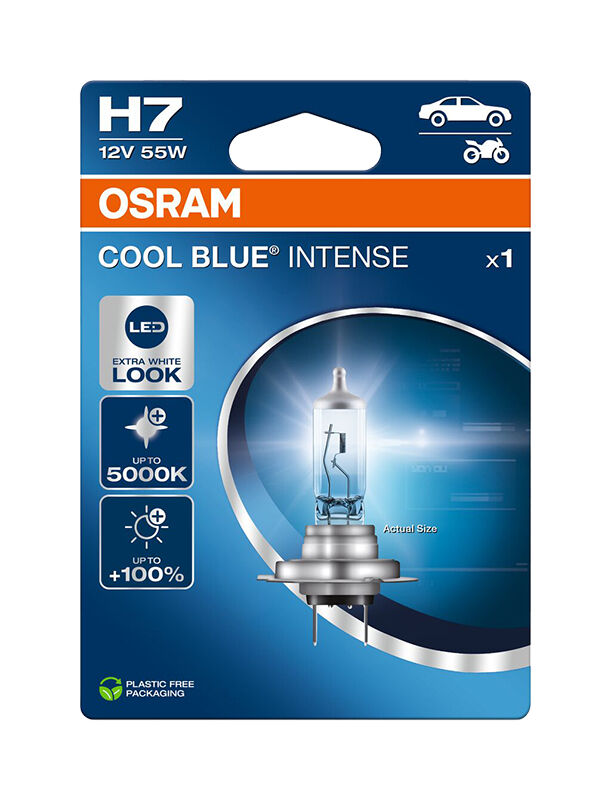 OSRAM Cool Blue Intense NG H7 12V 64210CBN-01B NEW