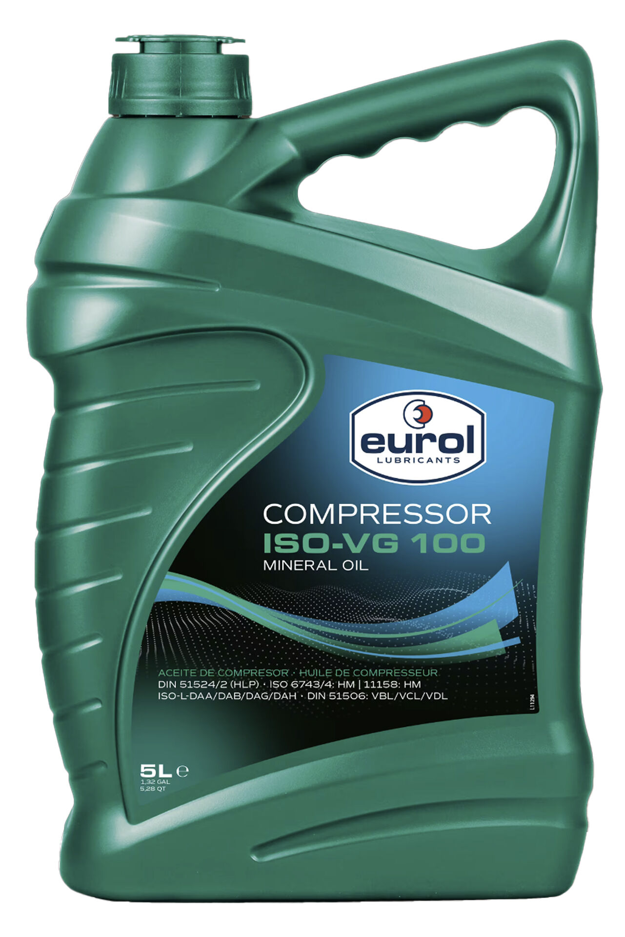 EUROL Compressor Oil ISO 100 5 lt
