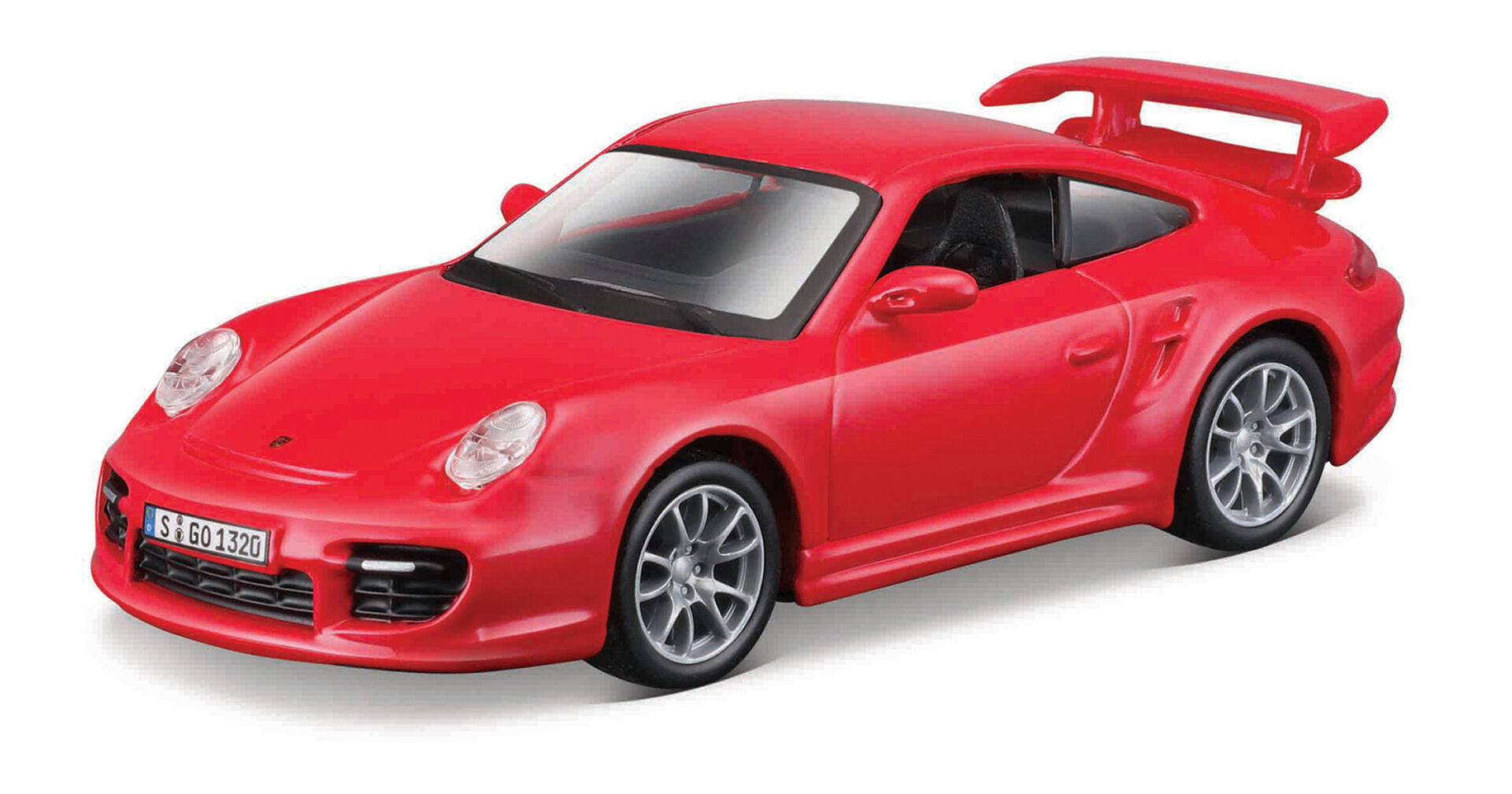 Bburago Auta HOBBY, Porsche 911 GT2 červené 1:32