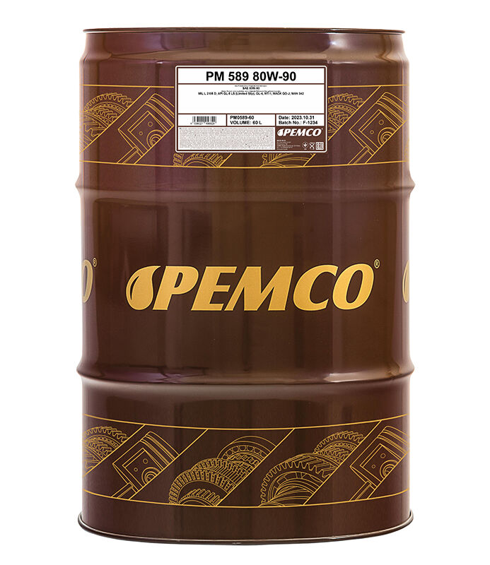 PEMCO 589 80W-90 GL-4/5 LS 60 lt