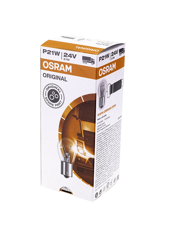 OSRAM Žárovka pomocná P21W 24V 7511FS10-10 ks