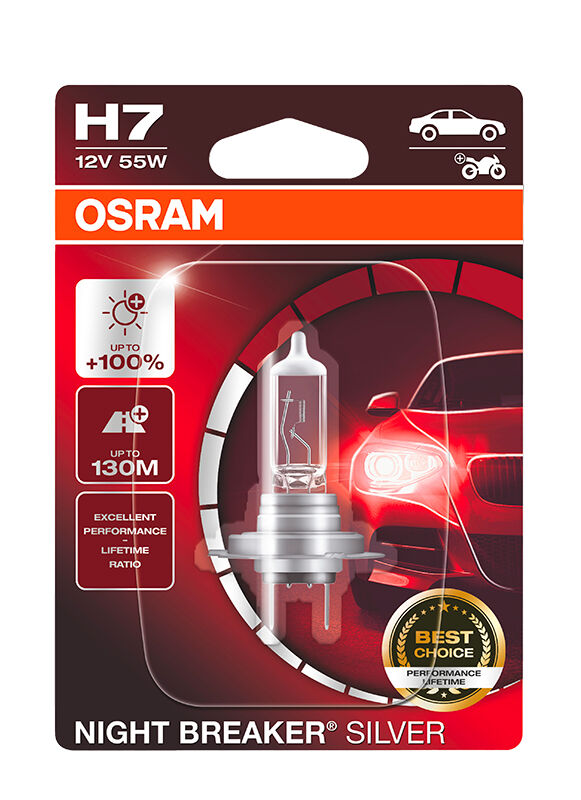 OSRAM NB Silver NG H7 12V 64210NBS-01B