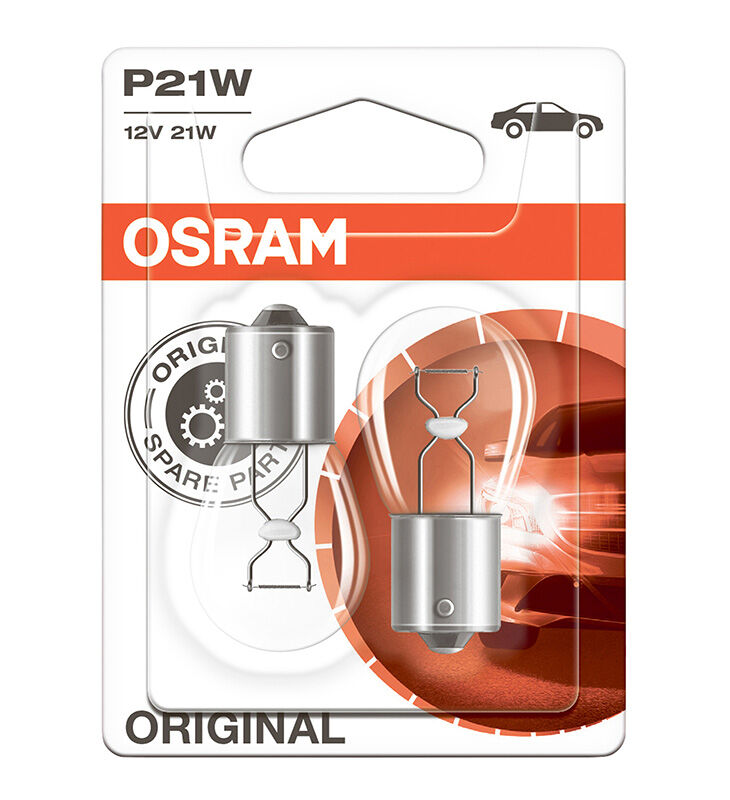 OSRAM Žárovka pomocná P21W 12V 7506-02B