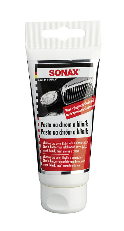 SONAX Čisticí pasta chrom-hliník 75 ml
