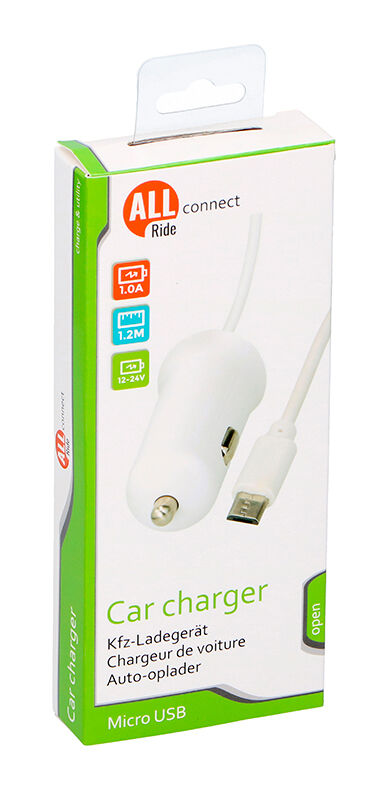 ALLRIDE Connect Nabíječka micro USB 1 A s kabelem 120 cm