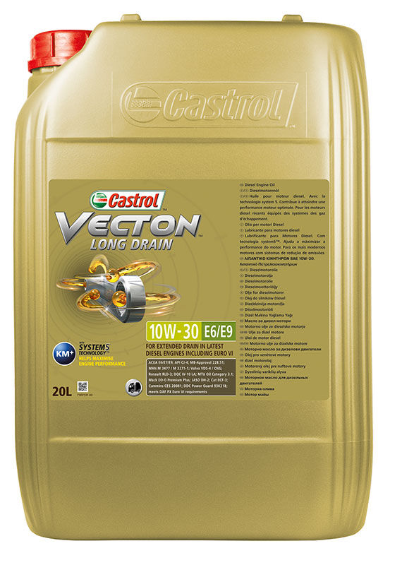 CASTROL VECTON Long Drain 10W-30 E6/E9 20 lt