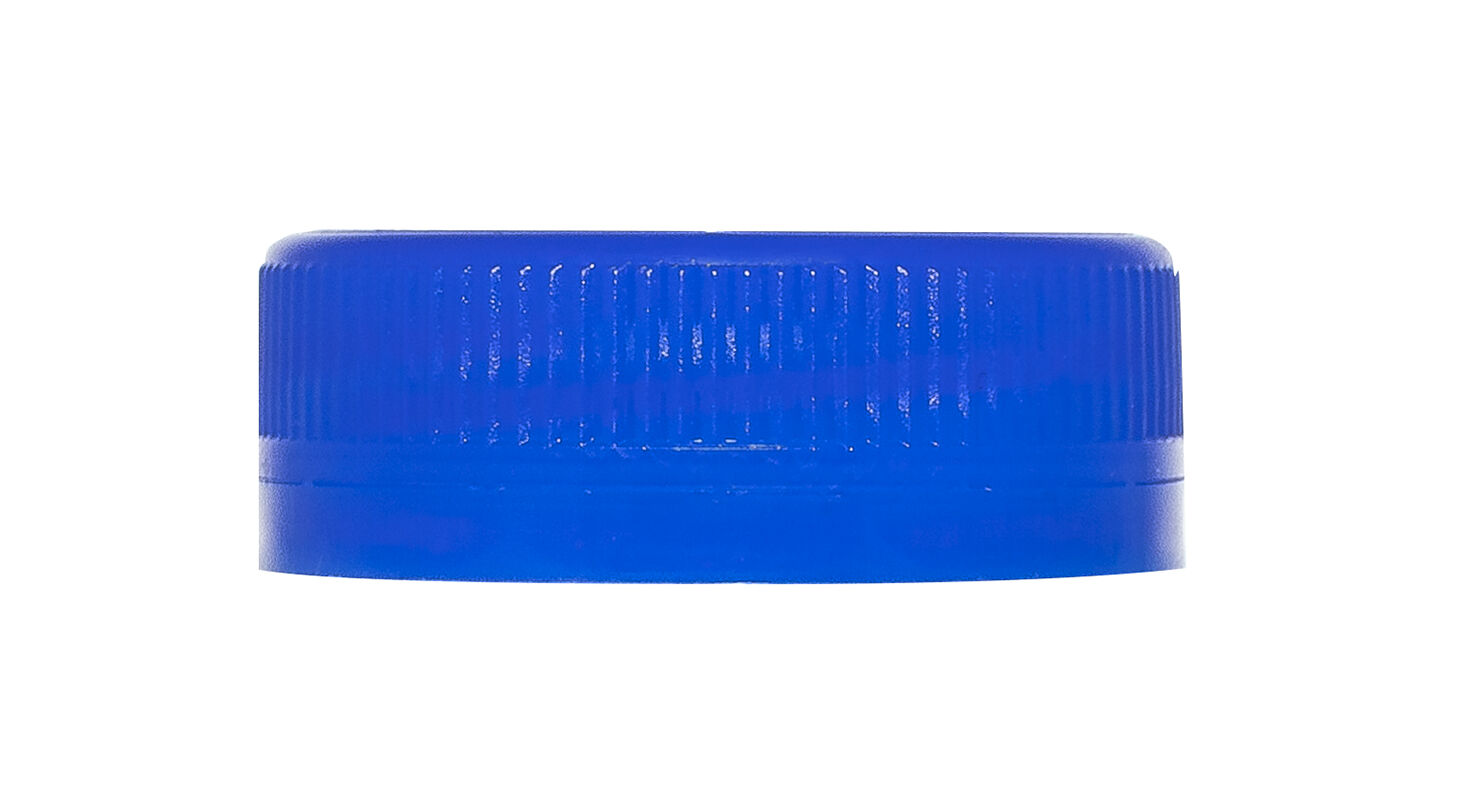 Uzávěr PET Crystal modrý