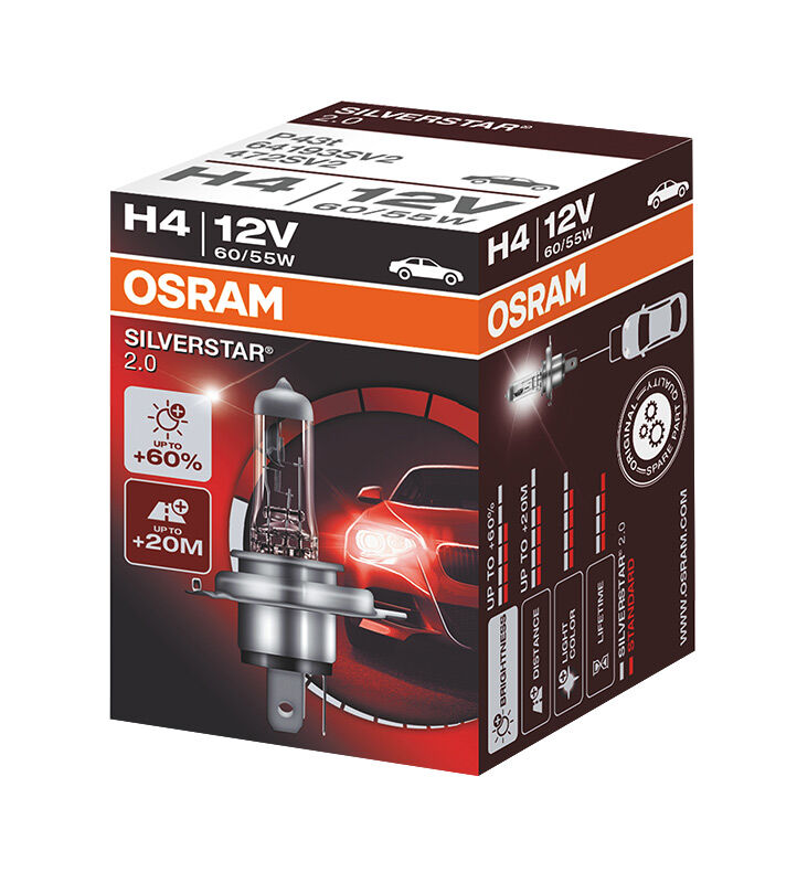 OSRAM SilverStar H4 12V 64193SV2-ks