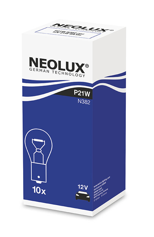 NEOLUX Žiarovka pomocná P21W 12V N382-ks