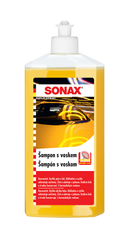 SONAX Autošampon s voskem koncentrát 500 ml