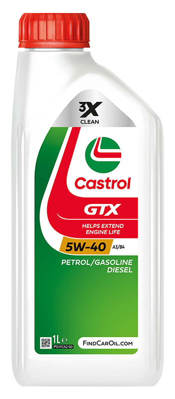 CASTROL GTX 5W-40 A3/B4 1 lt