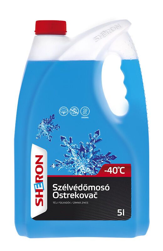 SHERON Téli szélvédőmosó -40 °C 5 lt