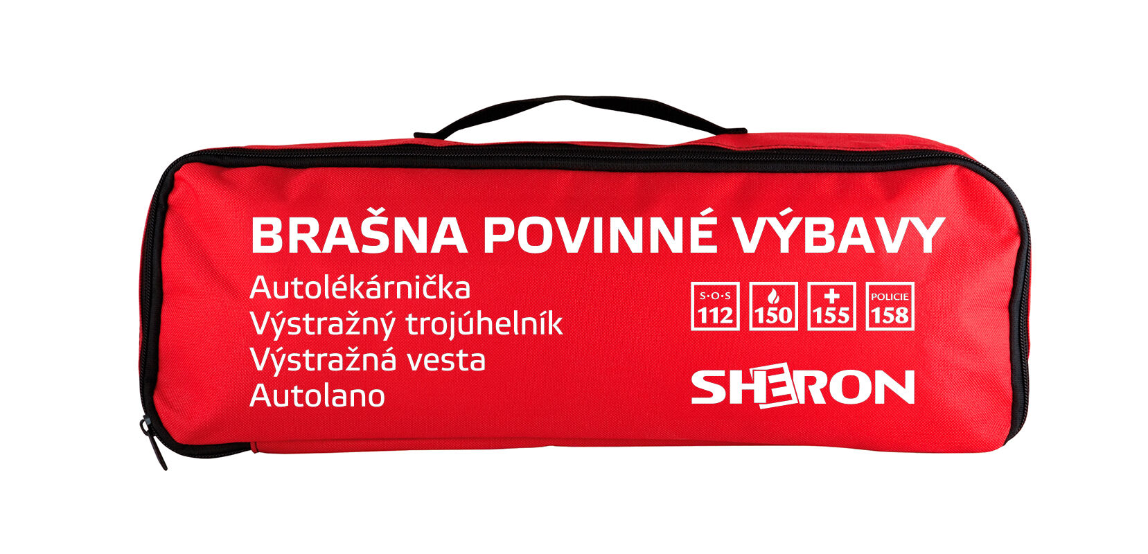 SHERON Brašna povinné výbavy červená /CZ