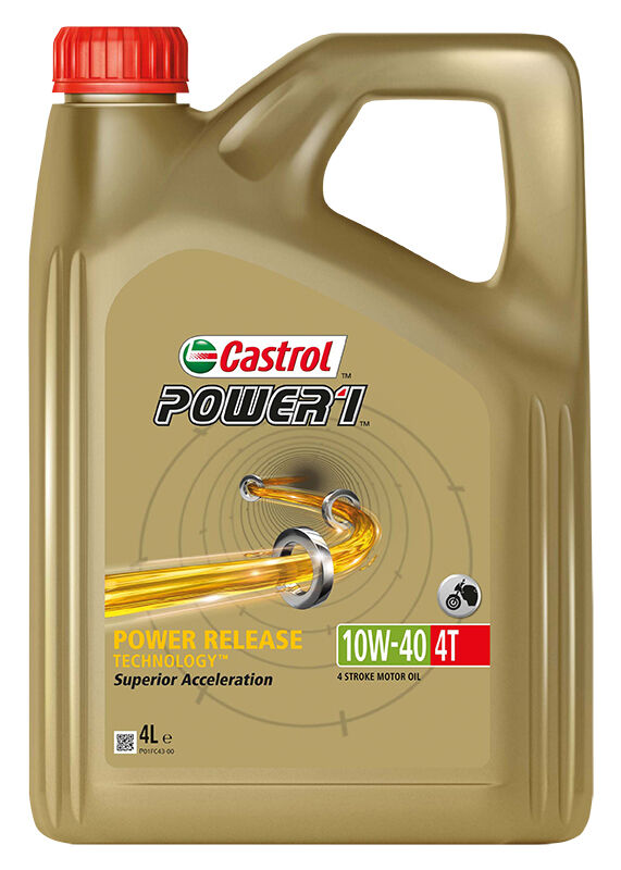 CASTROL POWER 1 4T 10W-40 4 lt