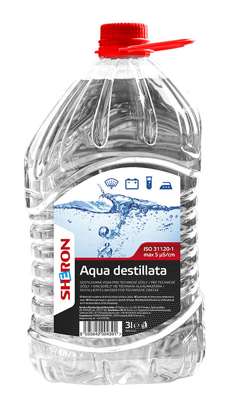 SHERON Aqua Destillata 3 lt PET