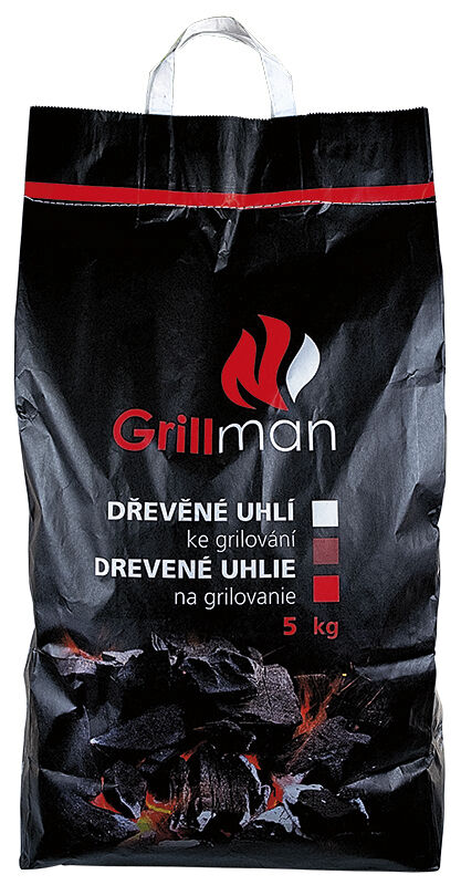 GRILLMAN Dřevěné uhlí 5 kg