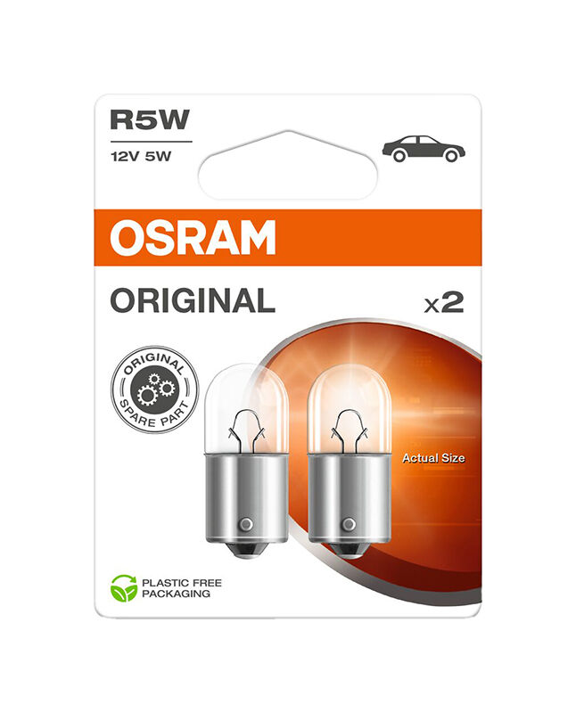 OSRAM Segédizzó R5W 12V 5007-02B NEW