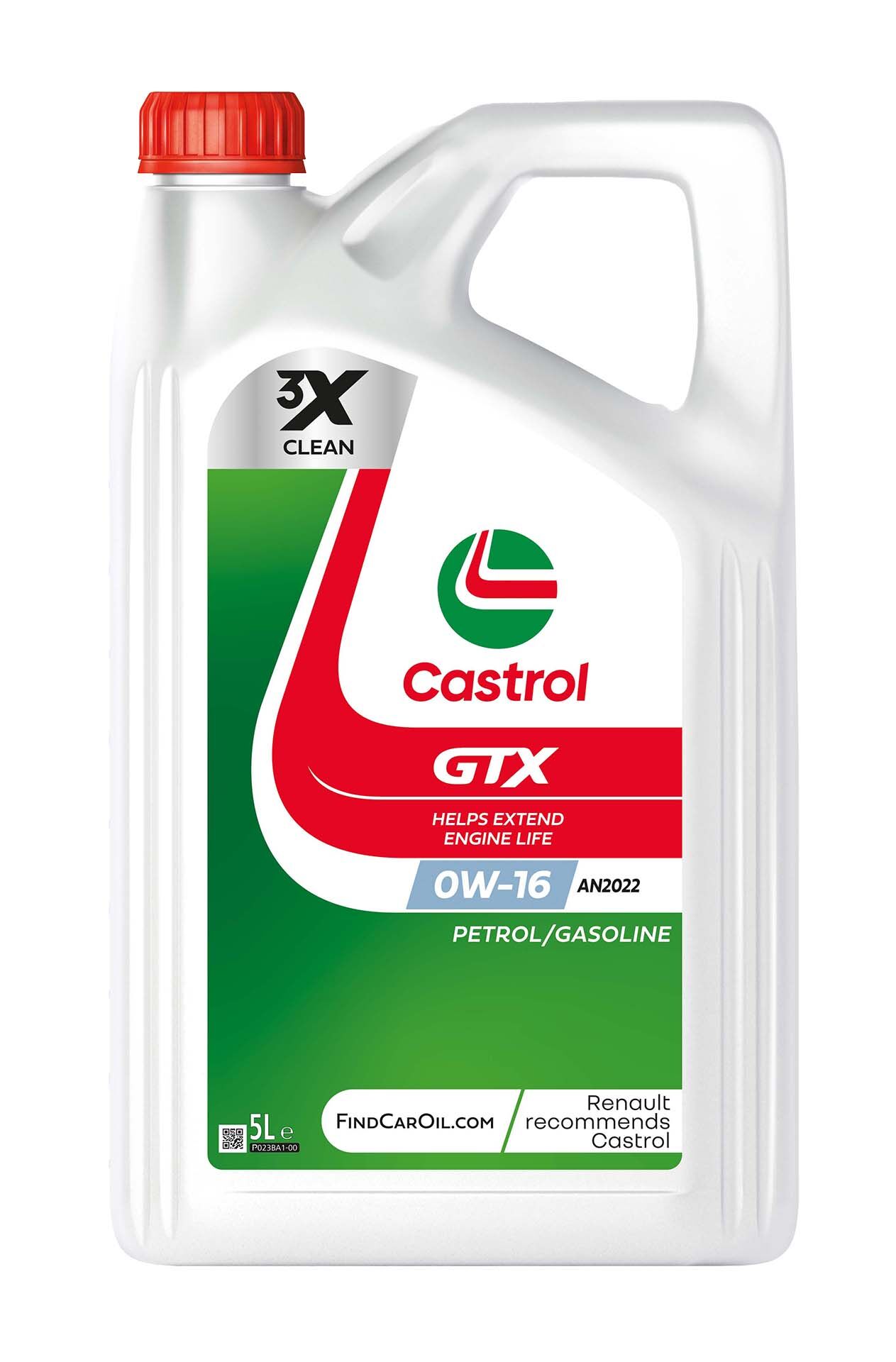 CASTROL GTX 0W-16 AN2022 5 lt