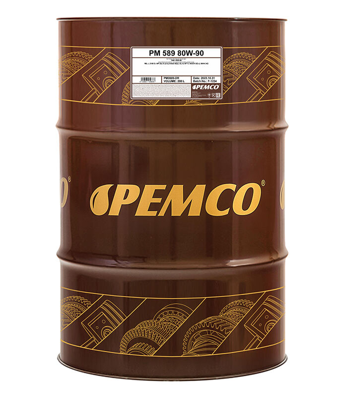 PEMCO 589 80W-90 GL-4/5 LS 208 lt
