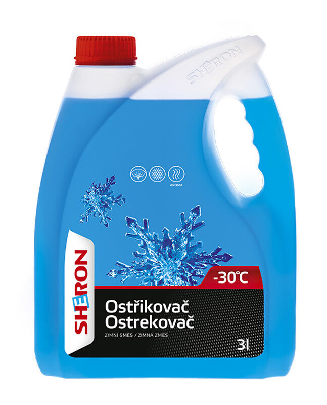 SHERON Zimní ostřikovač -30 °C 3 lt