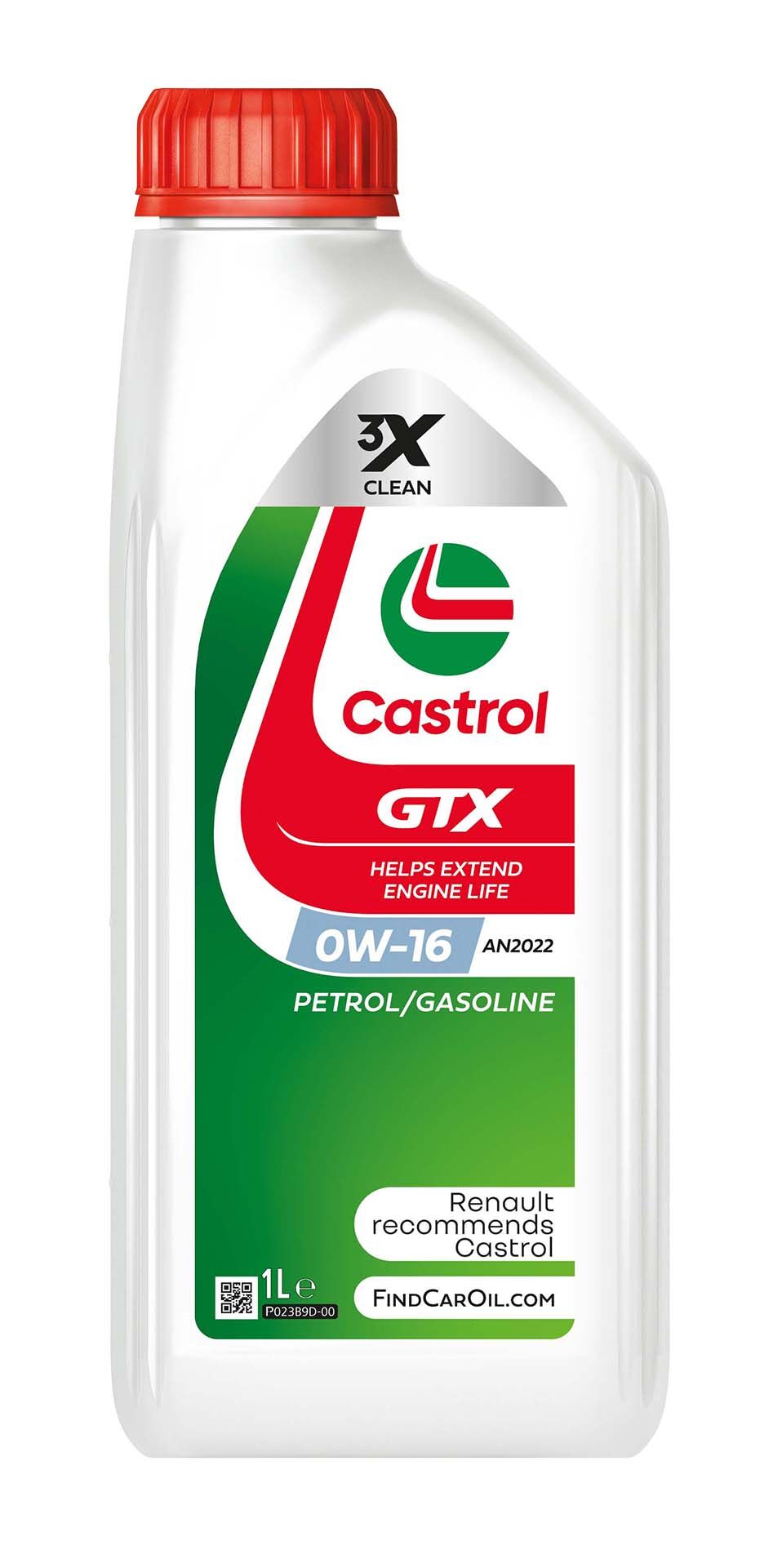 CASTROL GTX 0W-16 AN2022 1 lt