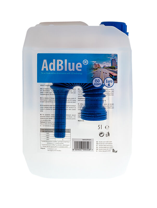 AT/D AdBlue 5 lt + nálevka