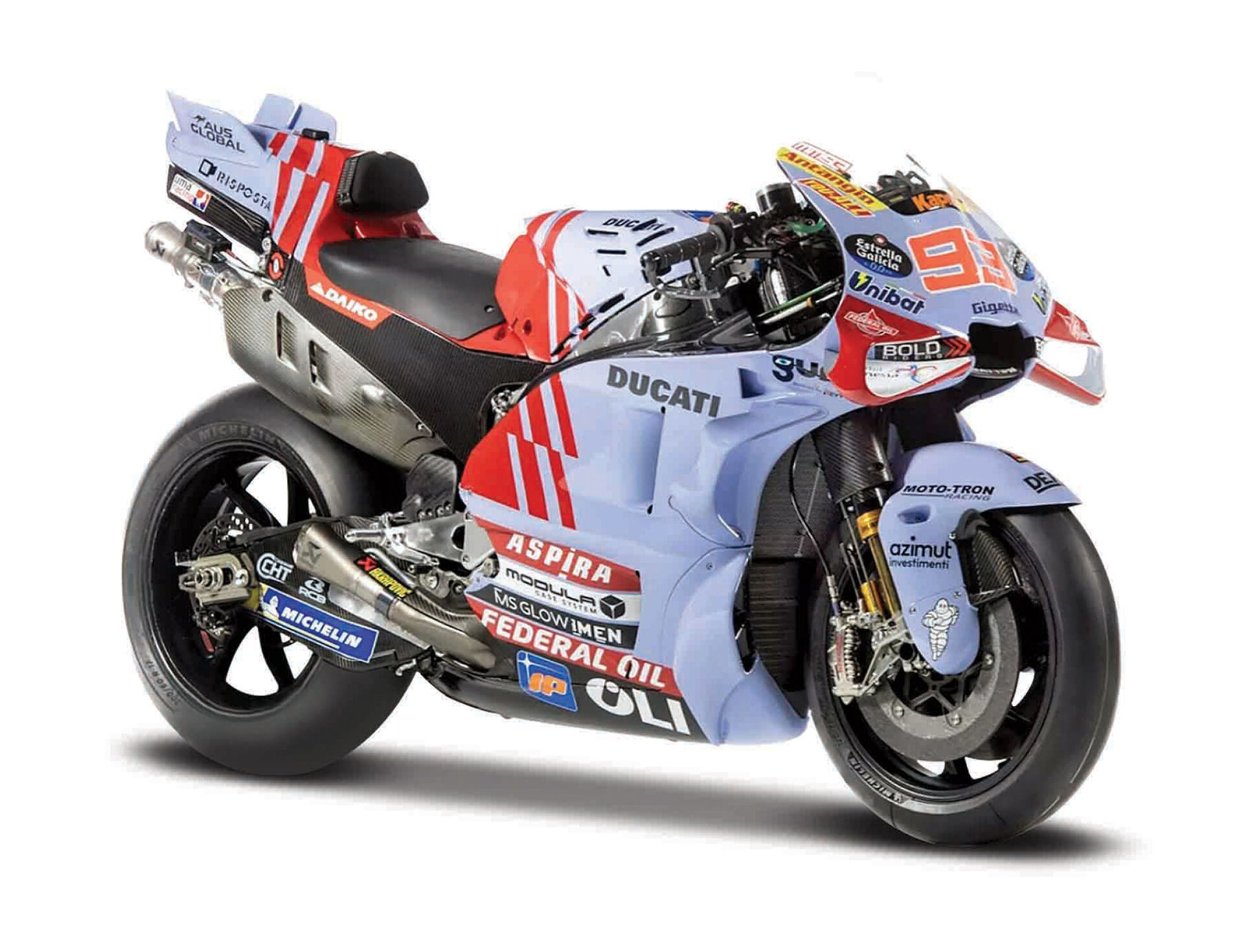Maisto Motocykl Gresini Racing 2024 1:18