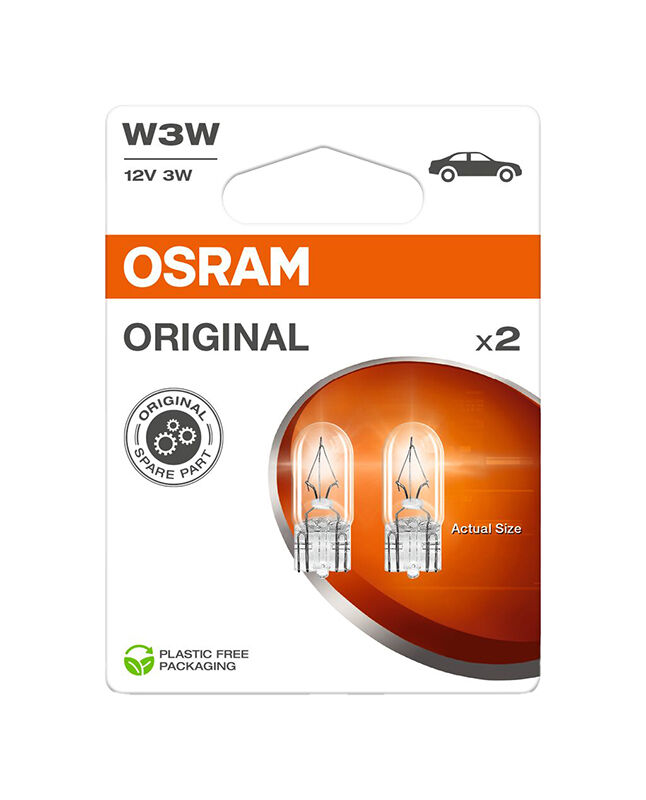 OSRAM Segédizzó W3W 12V 2821-02B NEW