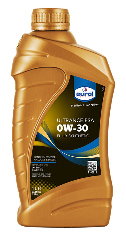 EUROL Ultrance PSA 0W-30 C2 1 lt