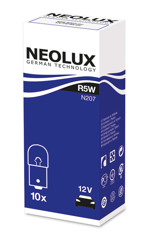 NEOLUX Žárovka pomocná R5W 12V N207-ks