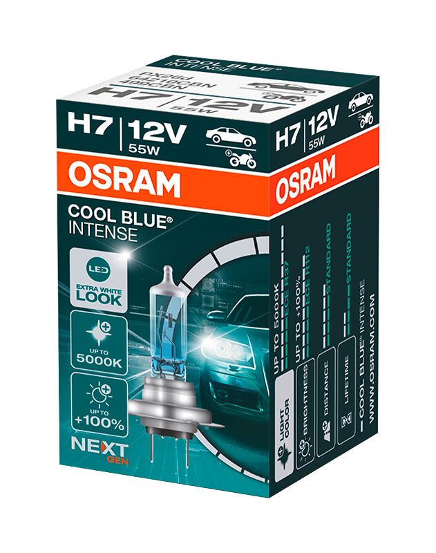 OSRAM Cool Blue Intense NG H7 12V 64210CBN-ks