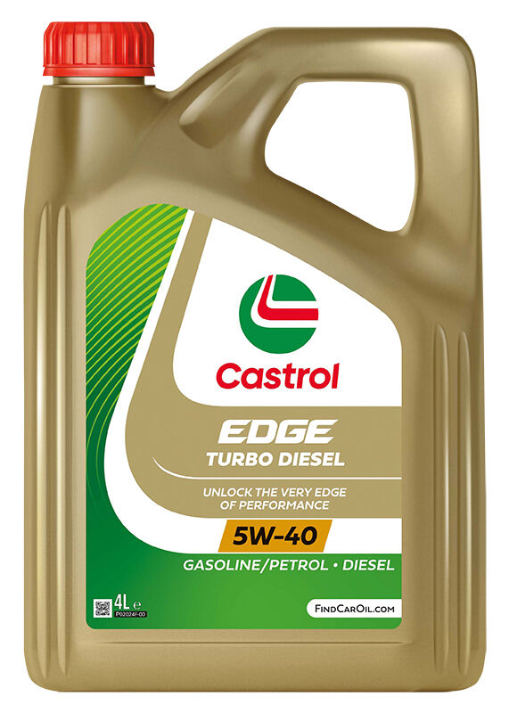 CASTROL EDGE Turbo Diesel 5W-40 4 lt