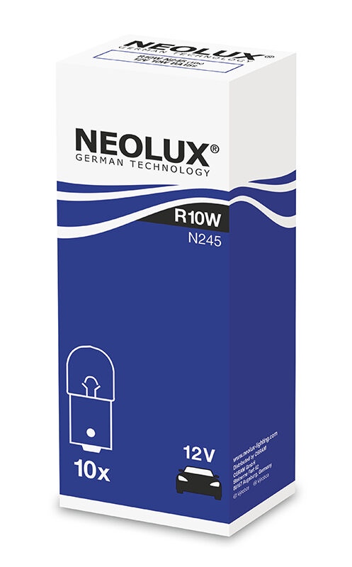 NEOLUX Žárovka pomocná R10W 12V N245-ks