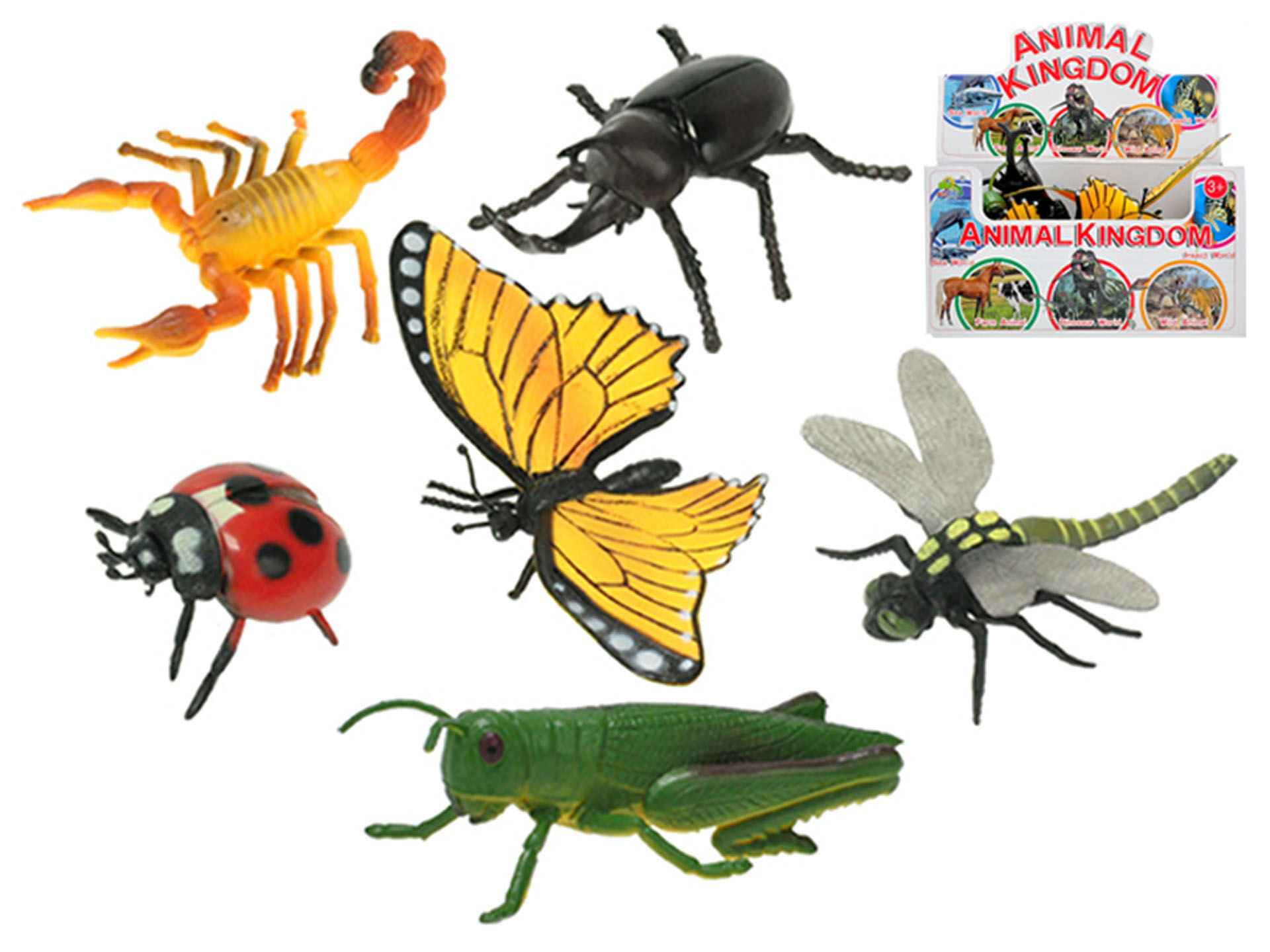 Zvířátka hmyz 9-13 cm