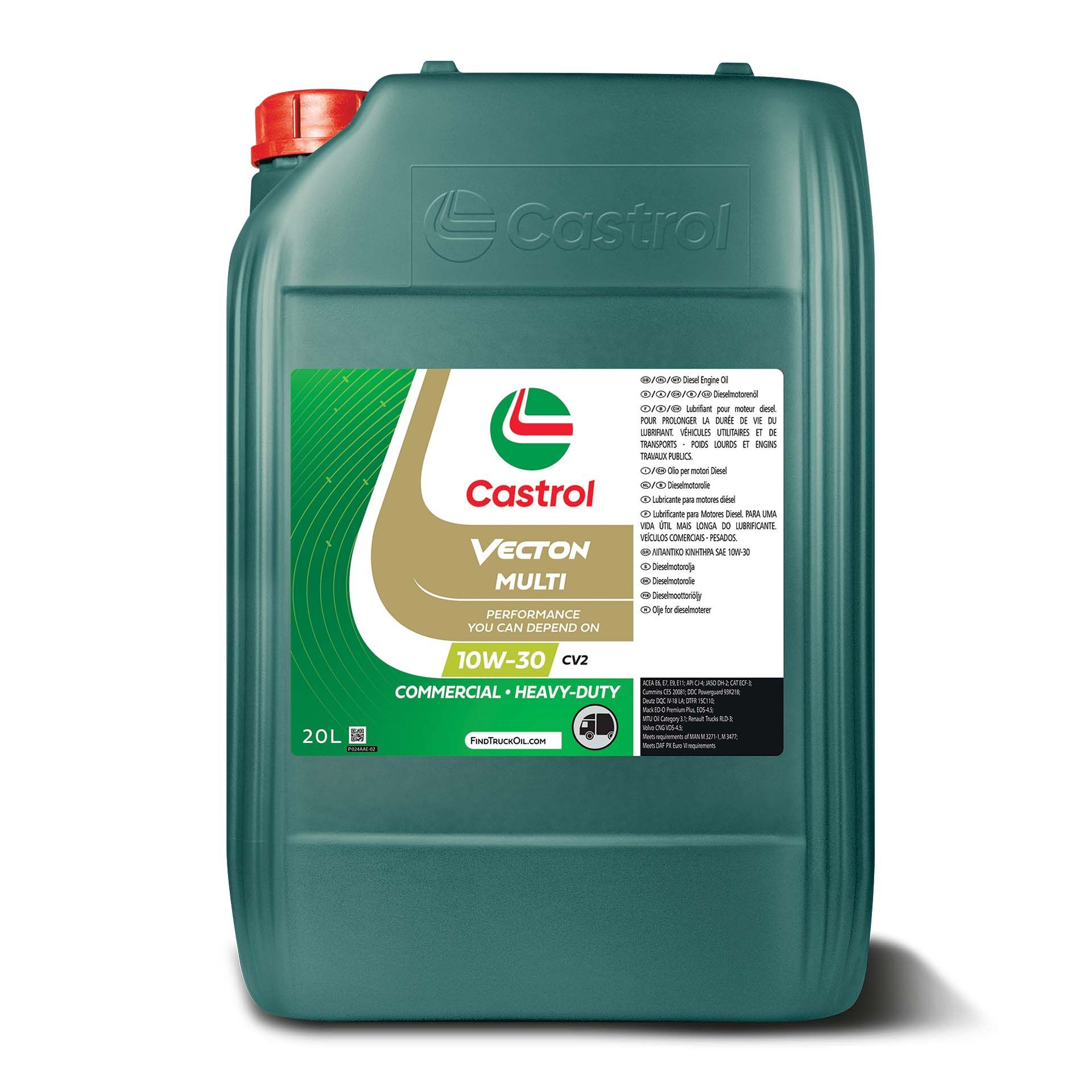 CASTROL VECTON Multi 10W-30 CV2 E9 20 lt