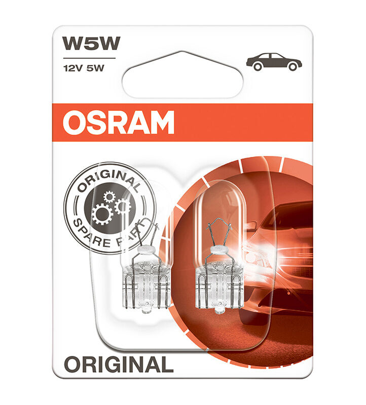 OSRAM Žárovka pomocná W5W 12V 2825-02B