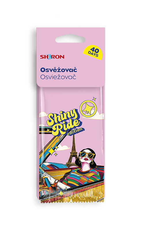 SHERON Shiny Ride Osvěžovač Lady/tray