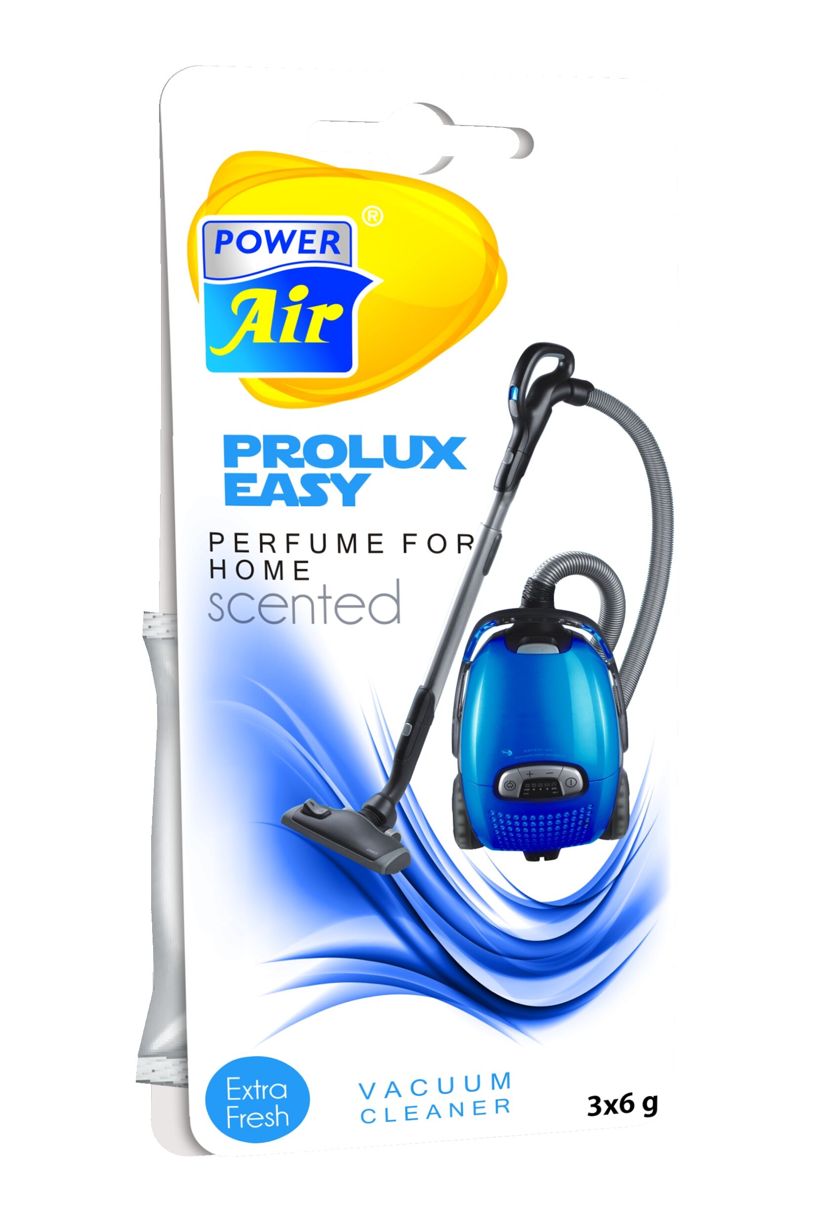 POWER AIR Prolux Easy do vysavače Extra Fresh 3x6 g