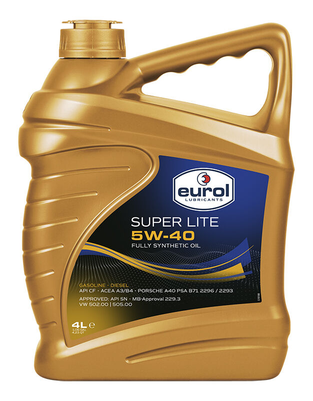 EUROL Super Lite 5W-40 A3/B4 4 lt