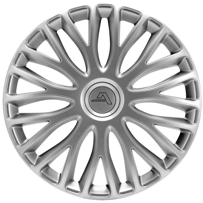 Puklice Milano 14" strieborná, set
