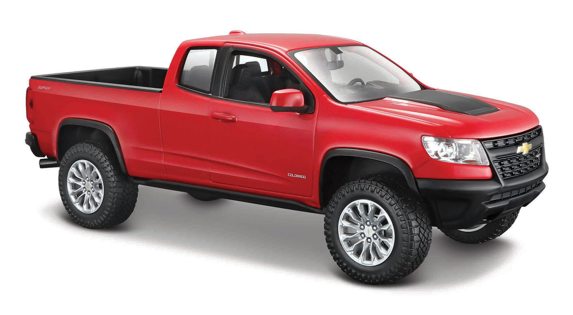 Maisto Chevrolet Colorado ZR2 červená 1:27