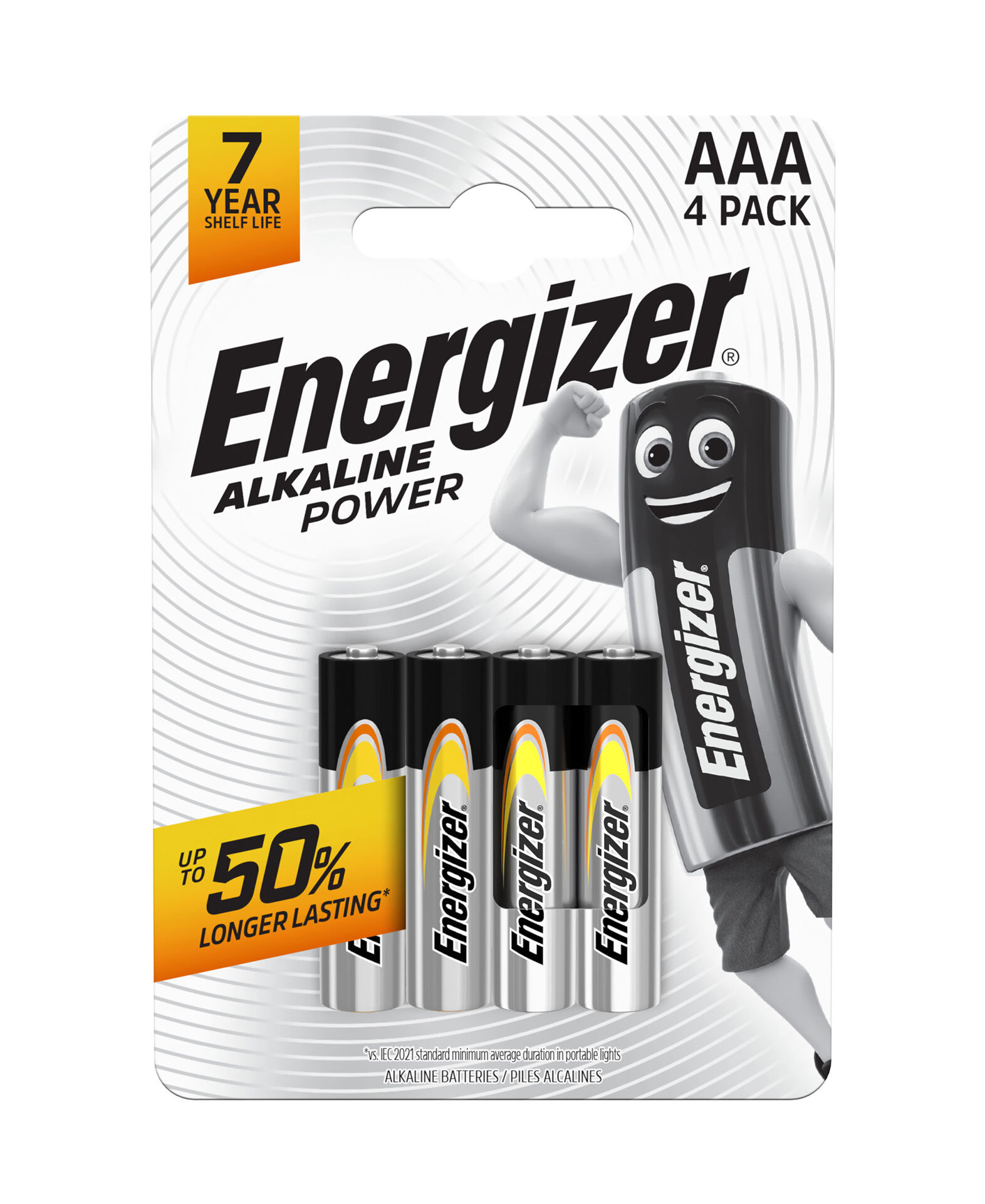 ENERGIZER Alkaline power LR03 AAA /4ks