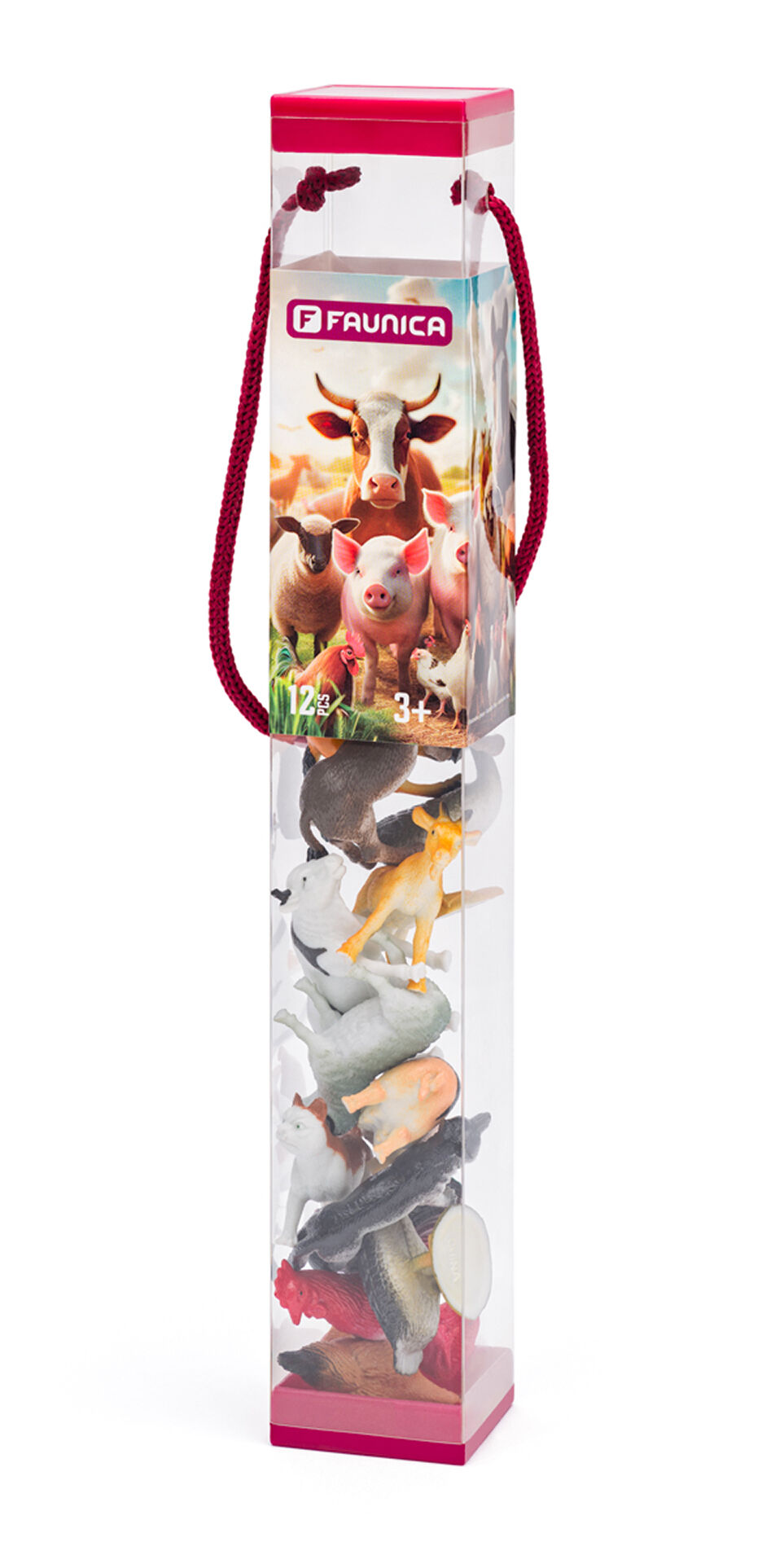 Zvířátka figurky v tubě - Farma