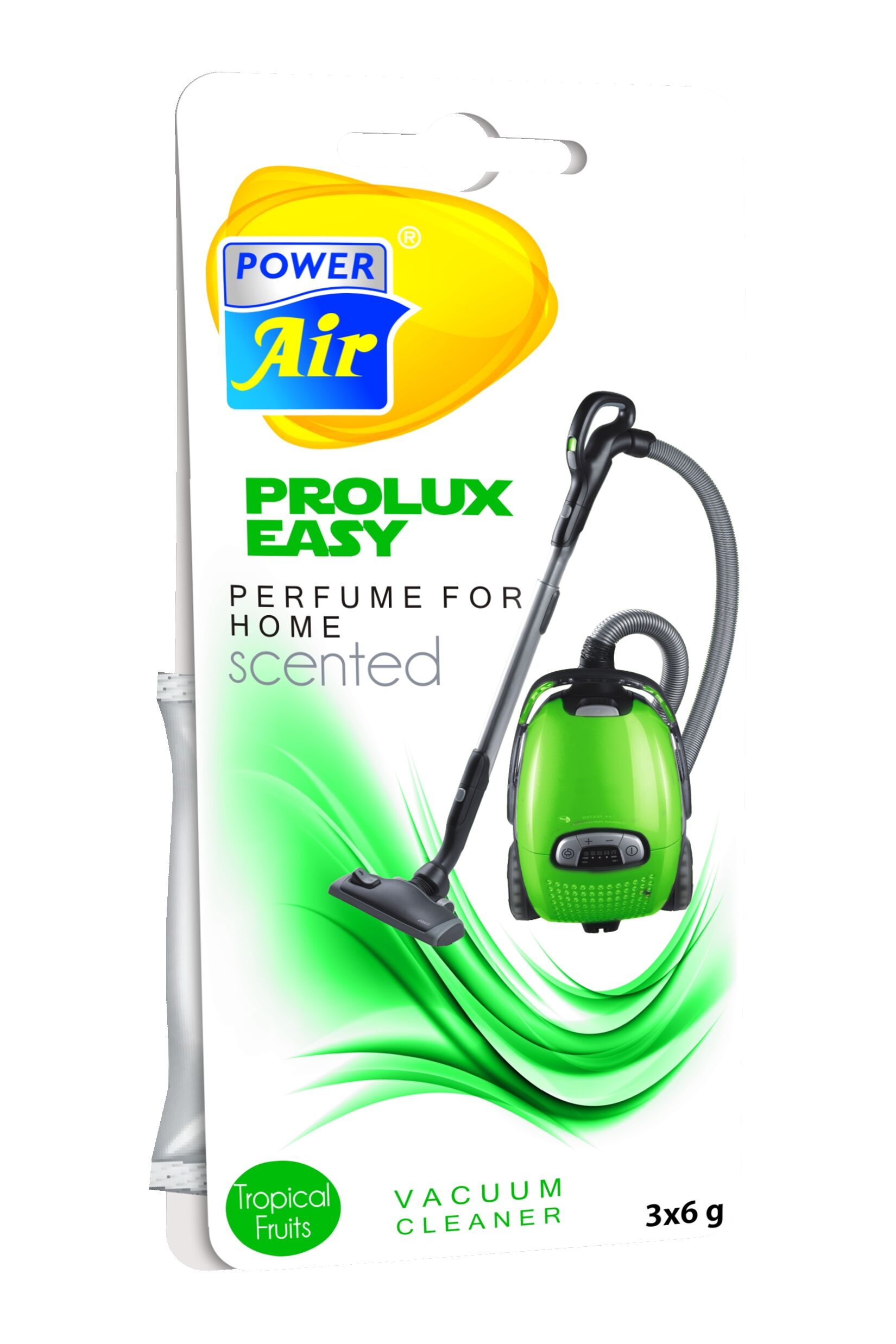 POWER AIR Prolux Easy do vysavače Tropical Fruits 3x6 g