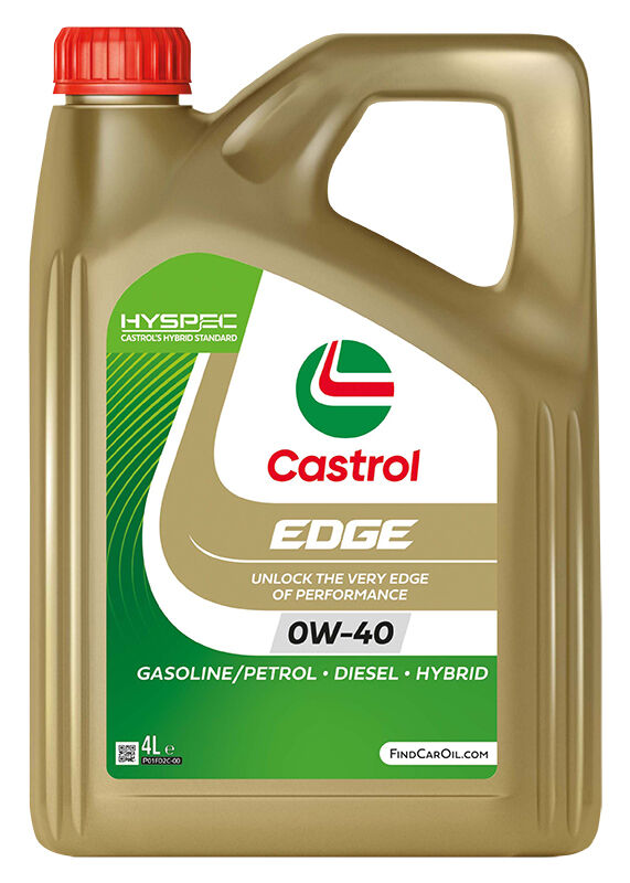 CASTROL EDGE 0W-40 4 lt