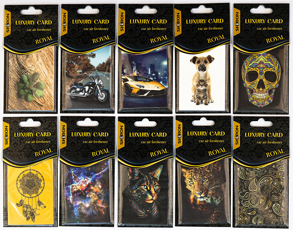 SHERON Osvěžovač Luxury Card Royal