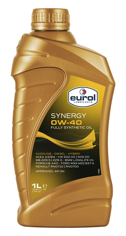 EUROL Synergy 0W-40 A3/B4 1 lt